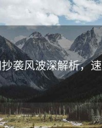 黑料网抄袭风波深解析，速来查看